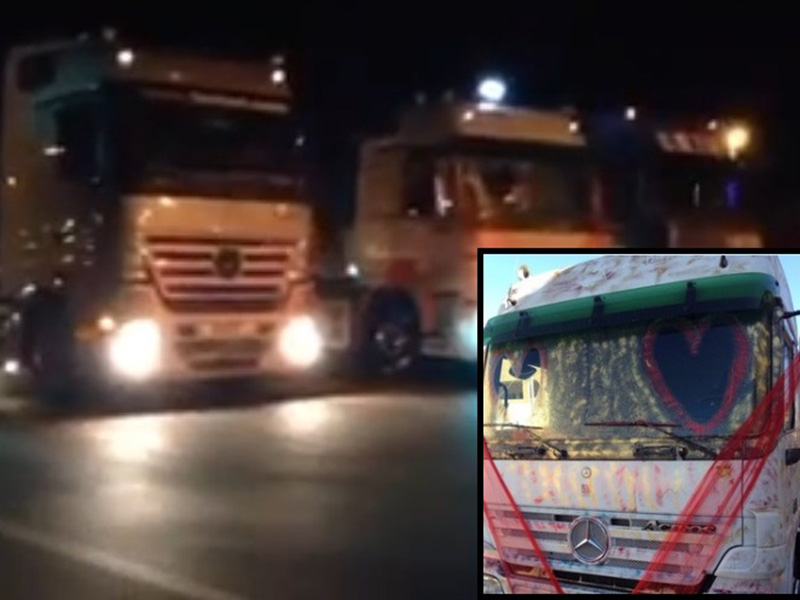 اضغط لمشاهدة الفيديو: زفاف سعودي بشاحنة بضائع!
